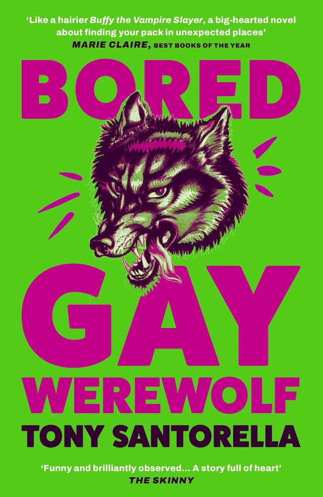 Book cover for Bored Gay Werewolf