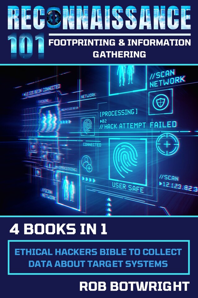 Boekomslag van Reconnaissance 101: Footprinting & Information Gatherin