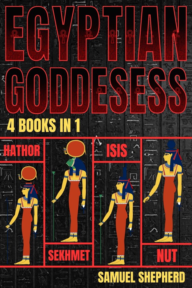 Kirjankansi teokselle Egyptian Goddesses