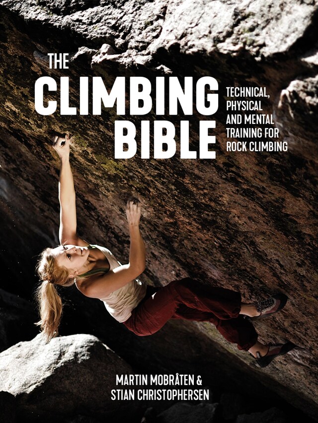 Book cover for The Climbing Bible