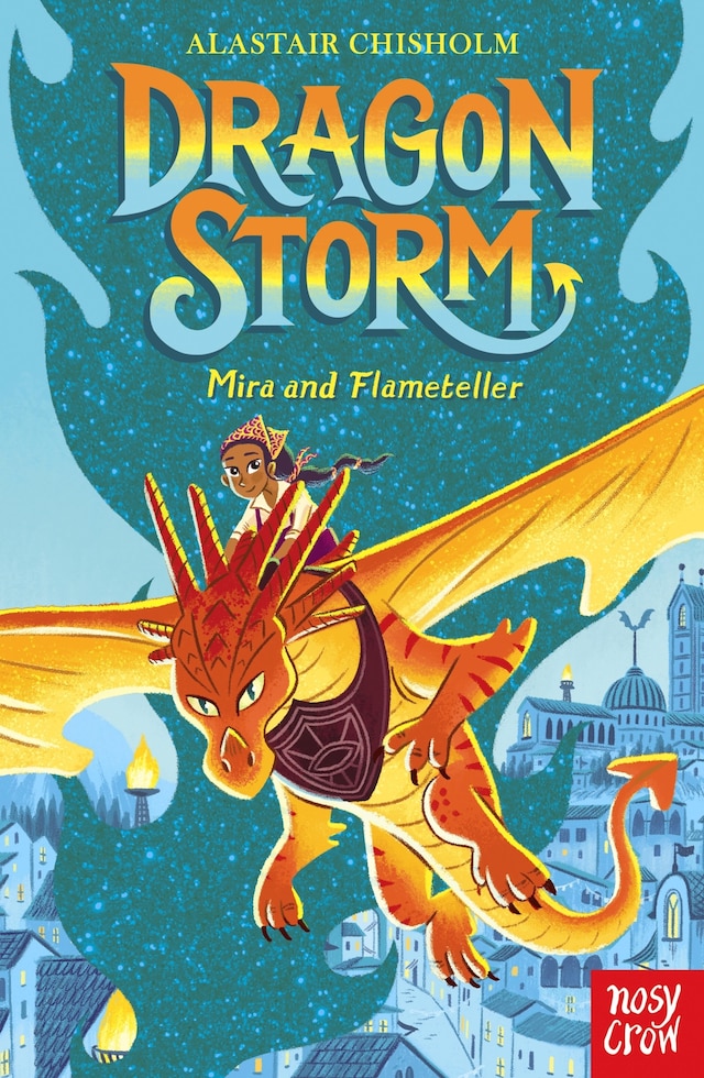 Portada de libro para Dragon Storm: Mira and Flameteller