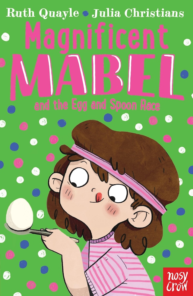 Book cover for Magnificent Mabel and the Egg and Spoon Race