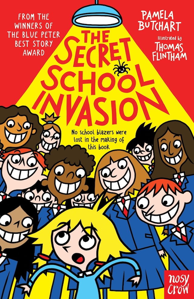 Book cover for The Secret School Invasion