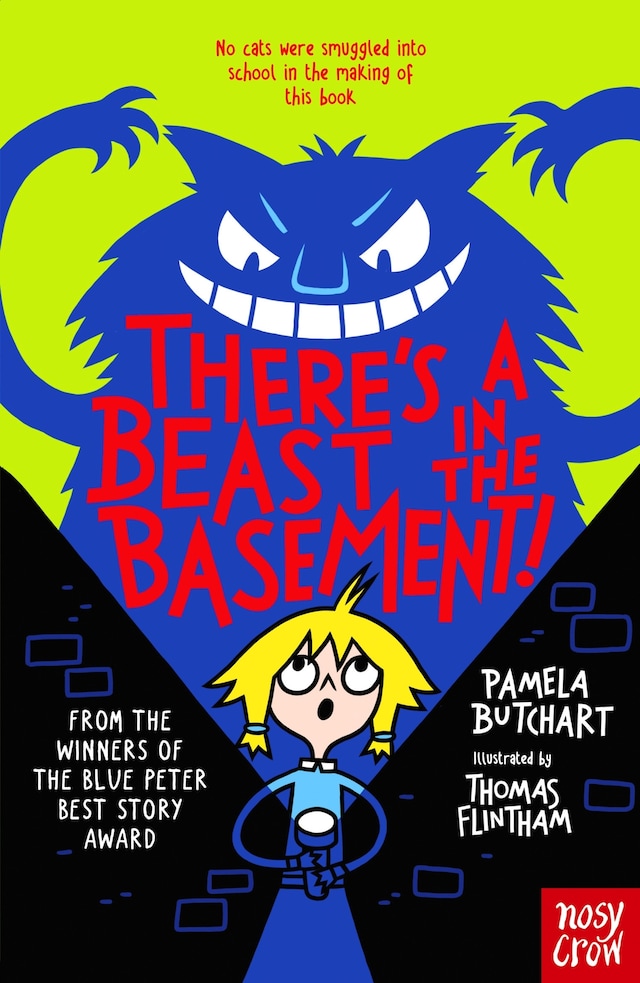 Book cover for There's a Beast in the Basement!