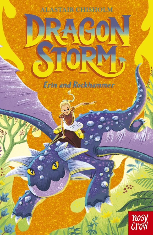 Portada de libro para Dragon Storm: Erin and Rockhammer