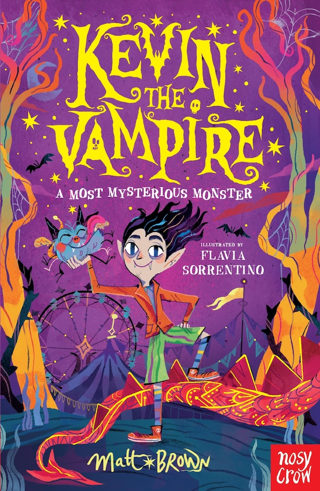 Book cover for Kevin the Vampire: A Most Mysterious Monster