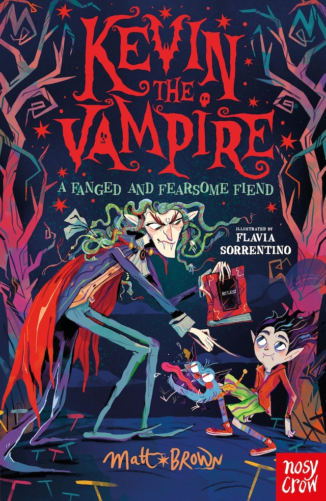 Book cover for Kevin the Vampire: A Fanged and Fearsome Fiend