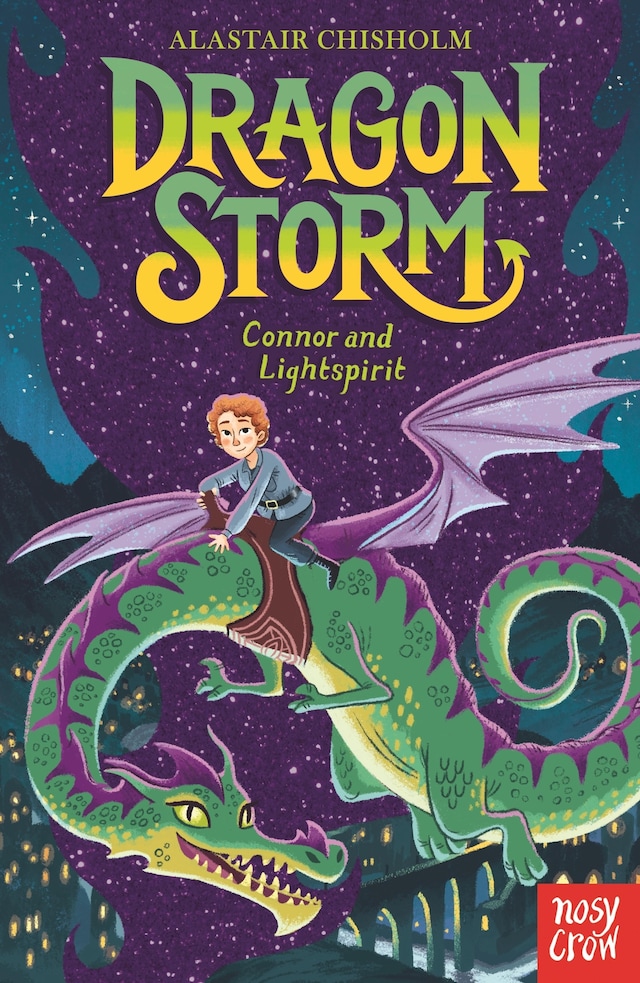 Portada de libro para Dragon Storm: Connor and Lightspirit