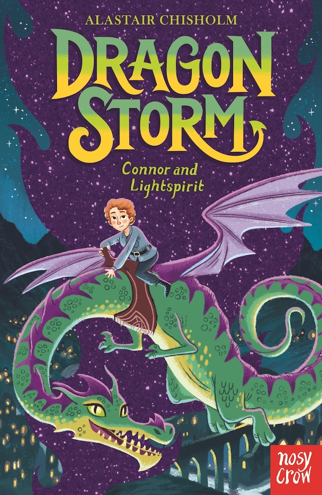 Book cover for Dragon Storm: Connor and Lightspirit