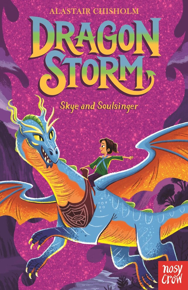 Kirjankansi teokselle Dragon Storm: Skye and Soulsinger