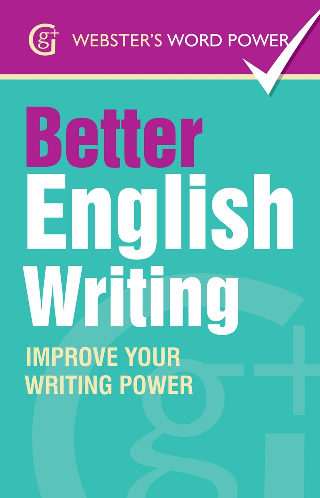 Book cover for Webster's Word Power Better English Writing