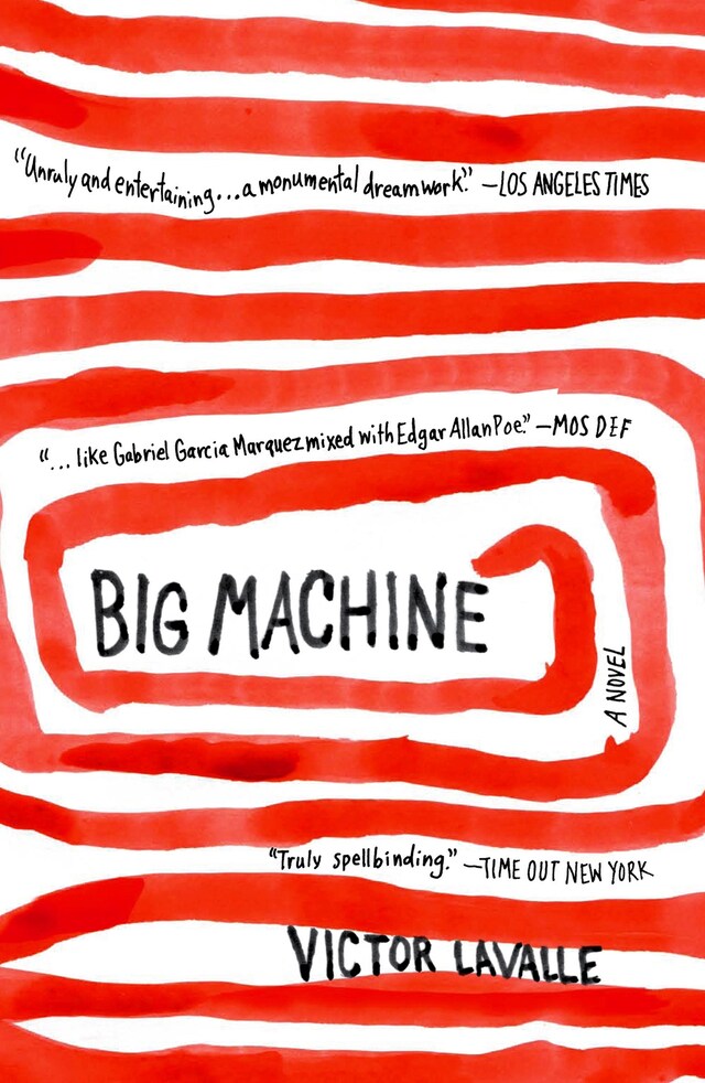 Kirjankansi teokselle Big Machine
