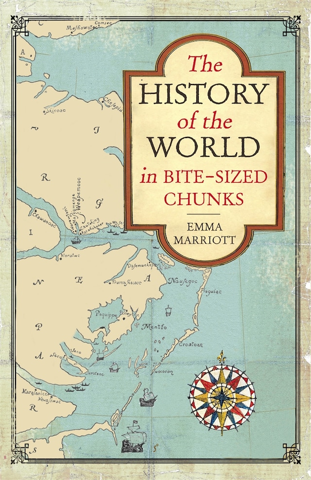 Kirjankansi teokselle The History of the World in Bite-Sized Chunks