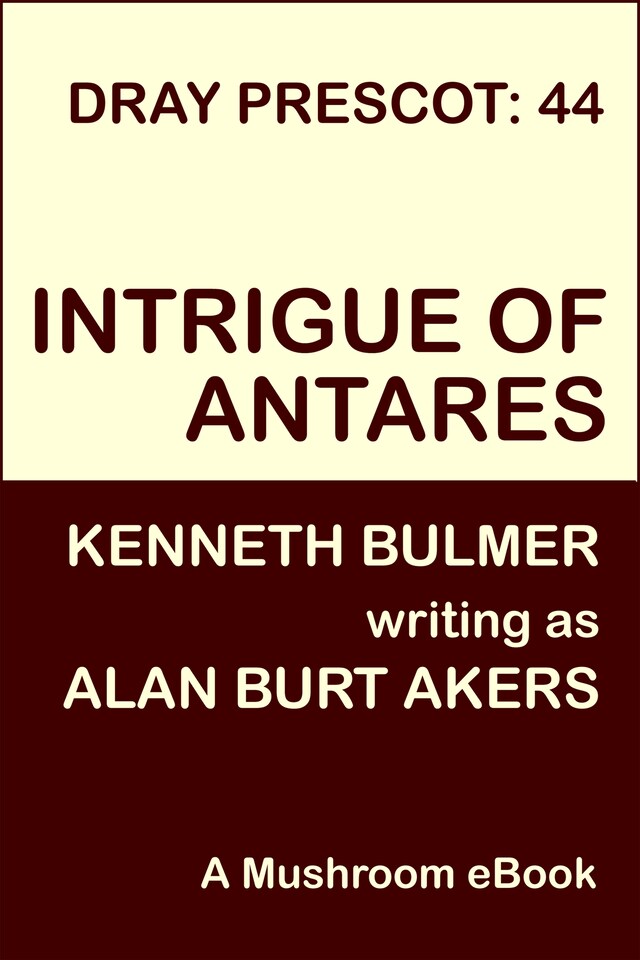 Book cover for Intrigue of Antares