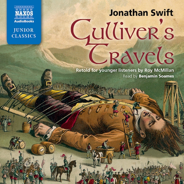 Kirjankansi teokselle Gulliver’s Travels: Retold for younger listeners