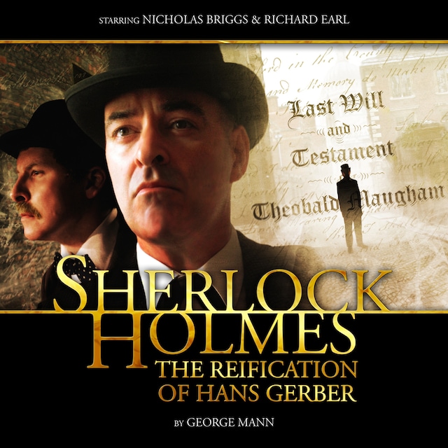 Book cover for Sherlock Holmes, The Reification of Hans Gerber (Unabridged)