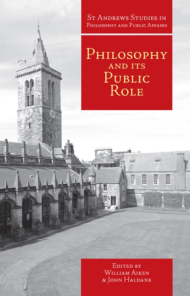 Book cover for Philosophy and Its Public Role
