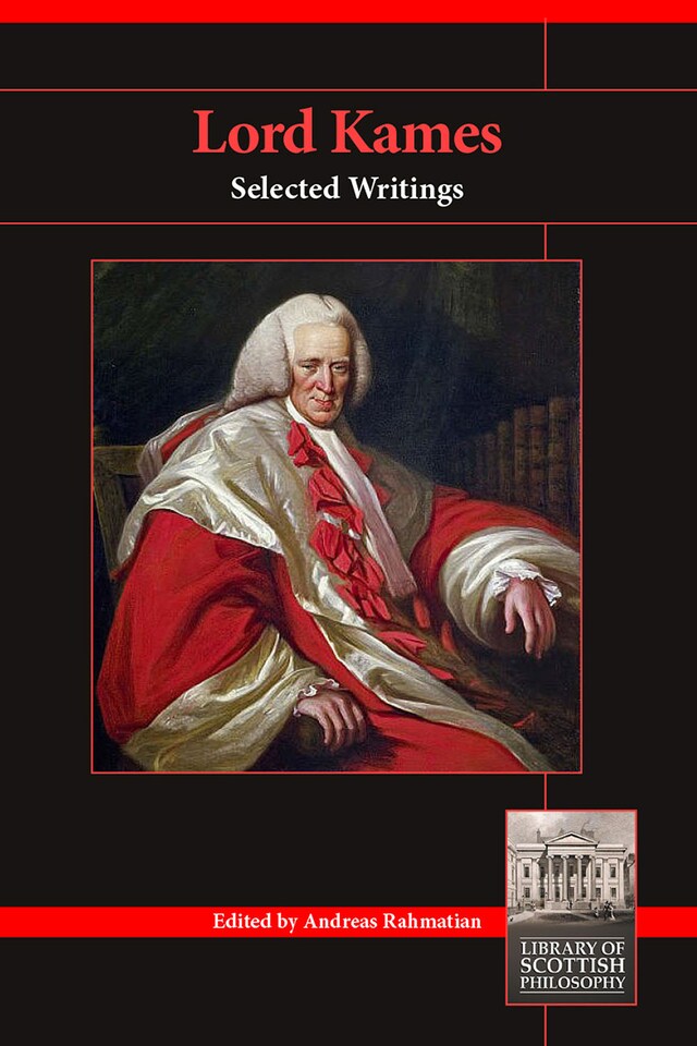 Book cover for Lord Kames: Selected Writings