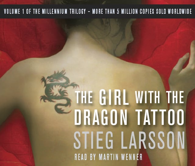 Boekomslag van The Girl with the Dragon Tattoo