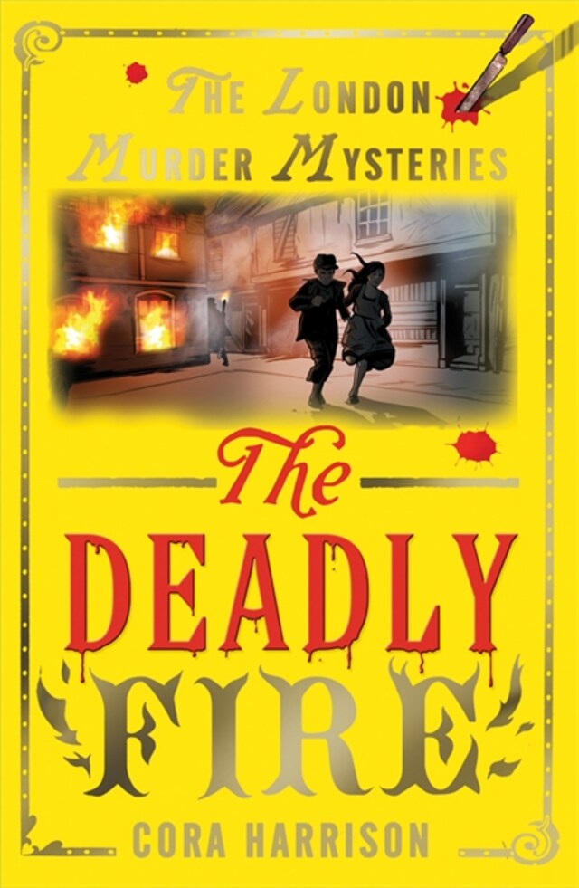 Book cover for The Deadly Fire