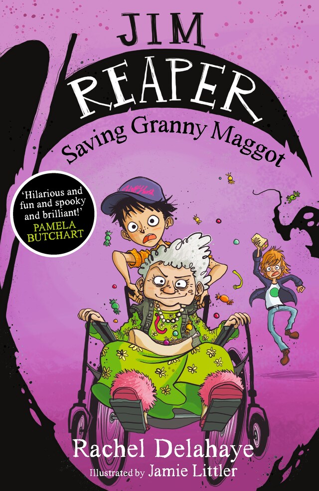 Book cover for Jim Reaper: Saving Granny Maggot