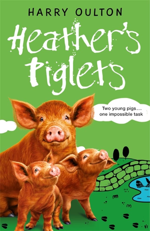 Book cover for Heather's Piglets