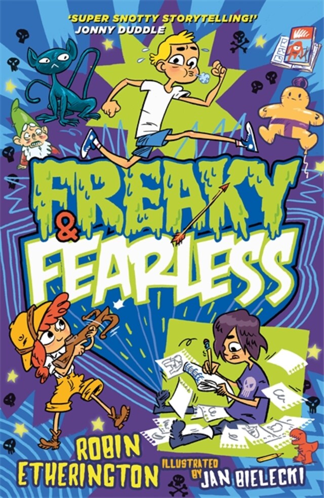 Okładka książki dla Freaky and Fearless: How to Tell a Tall Tale