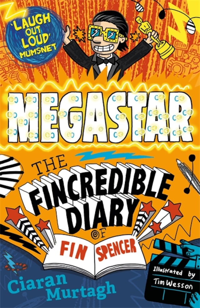 Couverture de livre pour Megastar: The Fincredible Diary of Fin Spencer