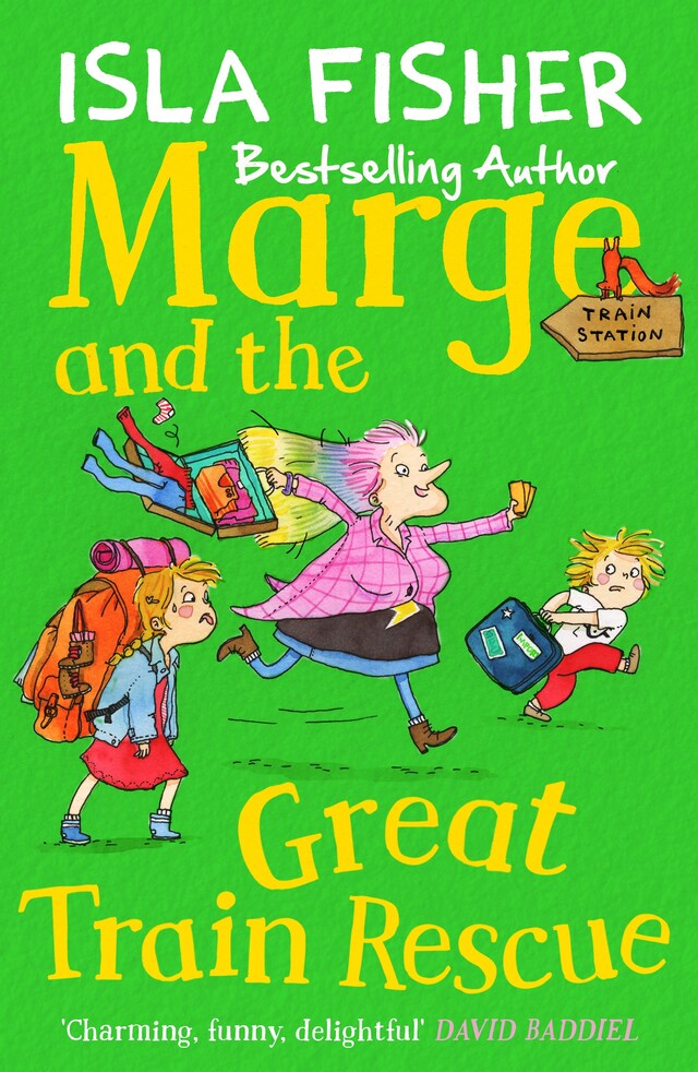Okładka książki dla Marge and the Great Train Rescue