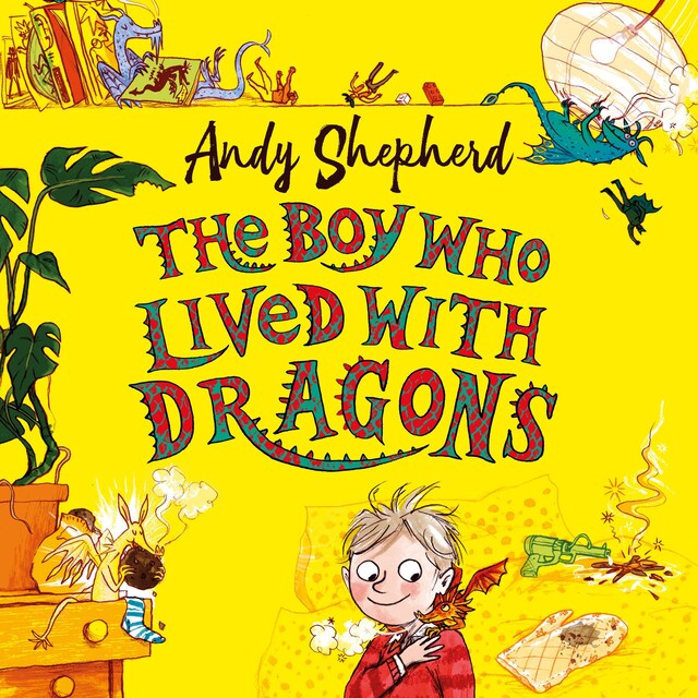 Okładka książki dla The Boy Who Lived with Dragons (The Boy Who Grew Dragons 2)
