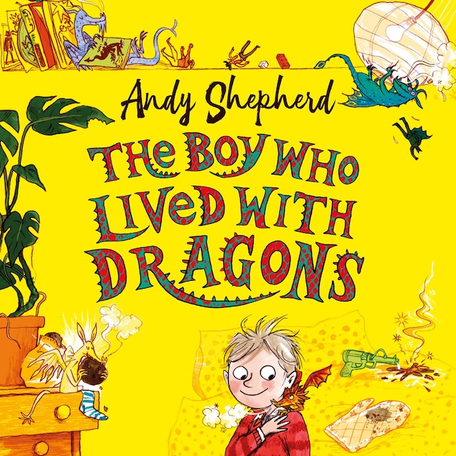 Bokomslag för The Boy Who Lived with Dragons (The Boy Who Grew Dragons 2)