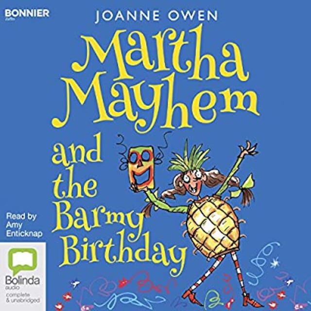 Book cover for Martha Mayhem and the Barmy Birthday