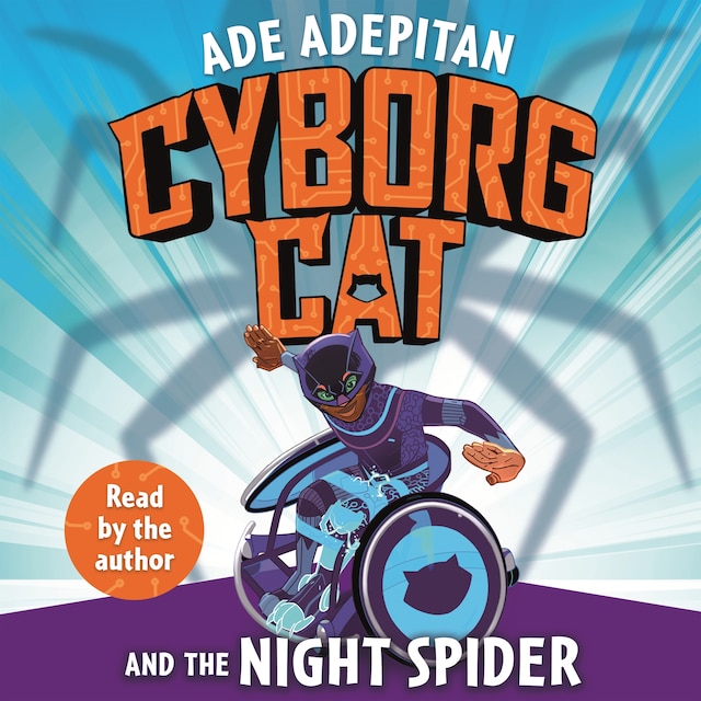 Book cover for Cyborg Cat and the Night Spider