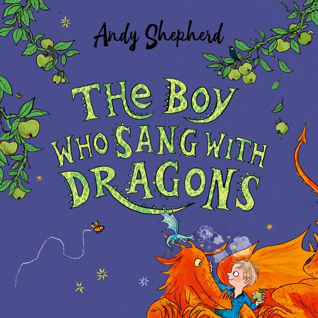 Book cover for The Boy Who Sang with Dragons (The Boy Who Grew Dragons 5)