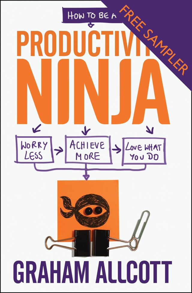 Book cover for How to be a Productivity Ninja - FREE SAMPLER