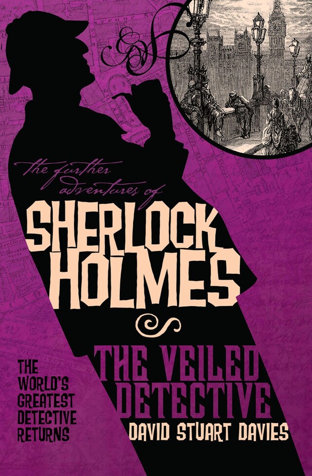 Book cover for The Veiled Detective