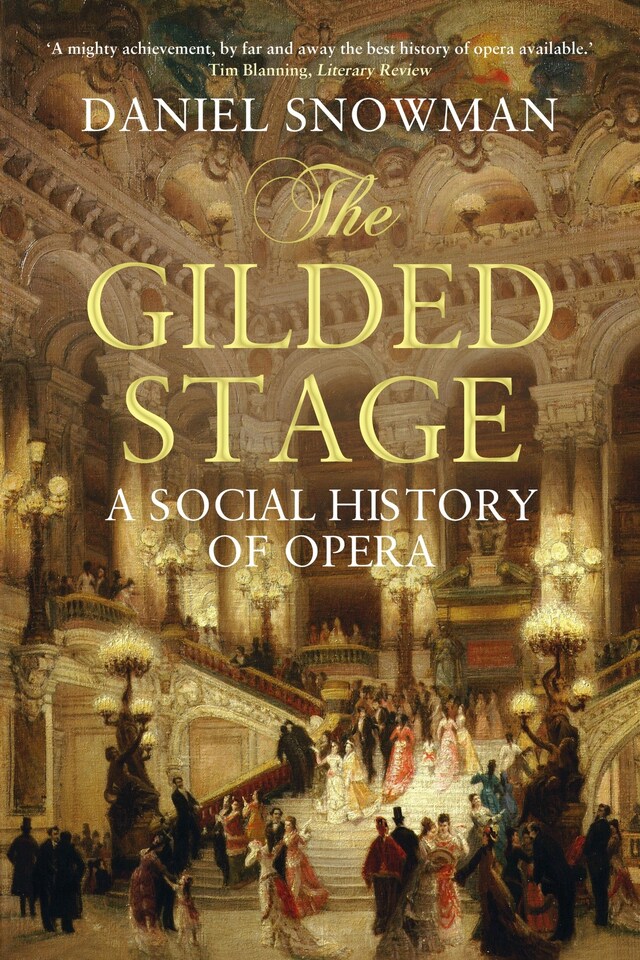 Kirjankansi teokselle The Gilded Stage