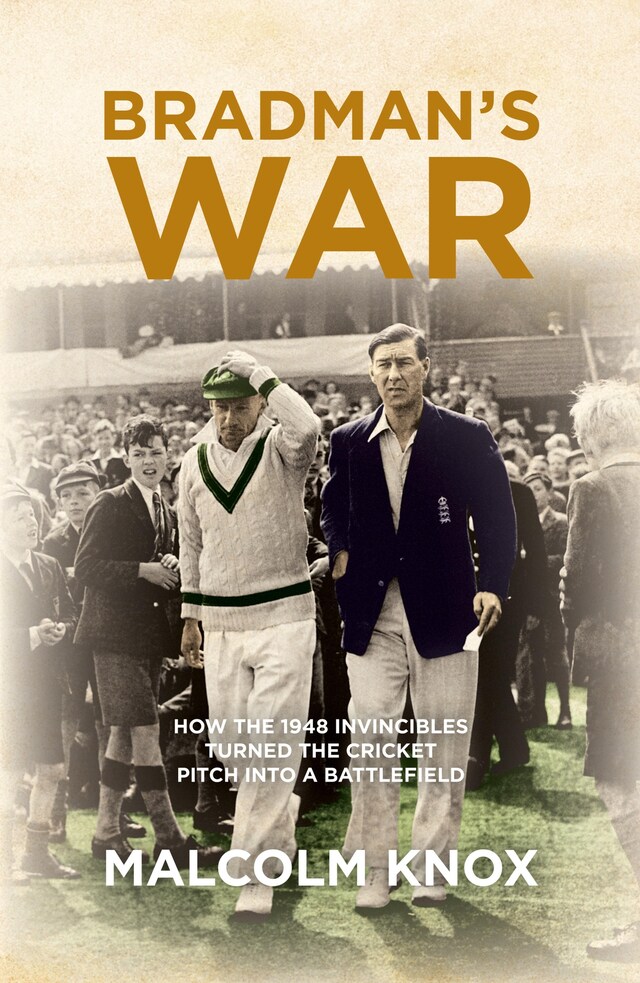 Book cover for Bradman's War