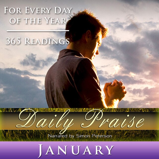 Book cover for Daily Praise: January