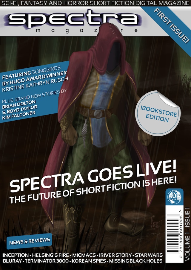 Book cover for Spectra Magazine - Issue 1