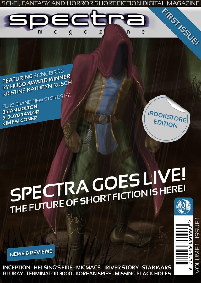 Buchcover für Spectra Magazine - Issue 1