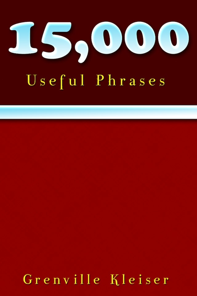 Buchcover für 15000 Useful Phrases