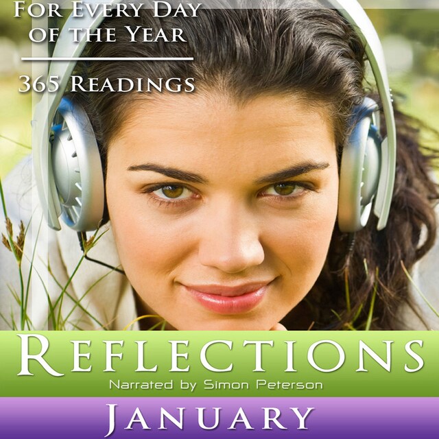 Kirjankansi teokselle Reflections: January