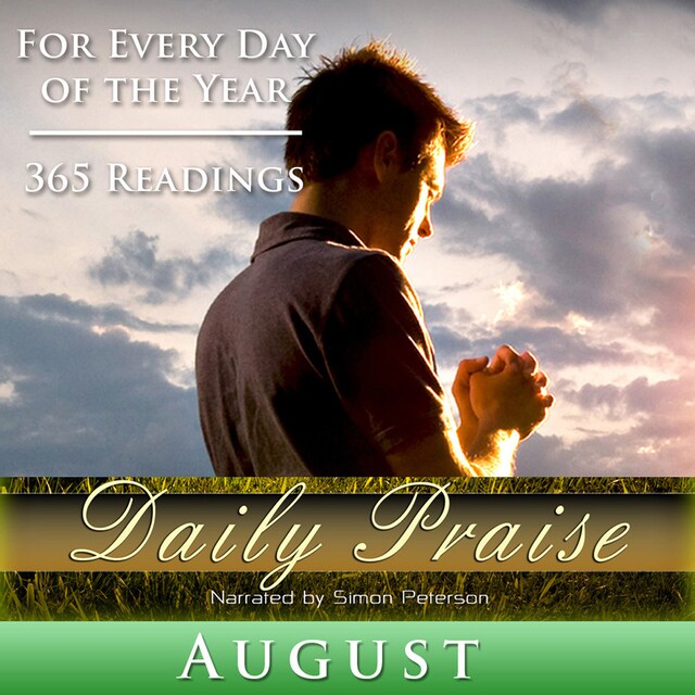 Book cover for Daily Praise: August