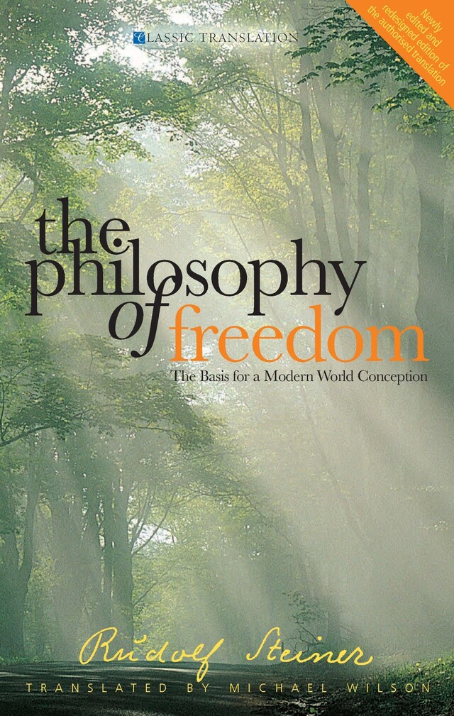 Book cover for The Philosophy of Freedom