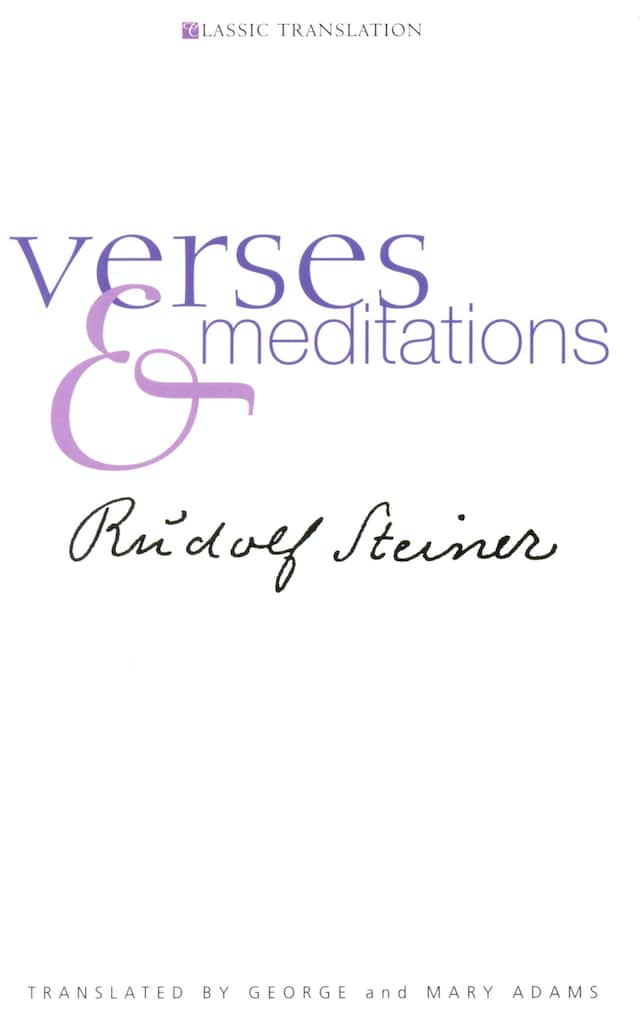 Book cover for Verses and Meditations