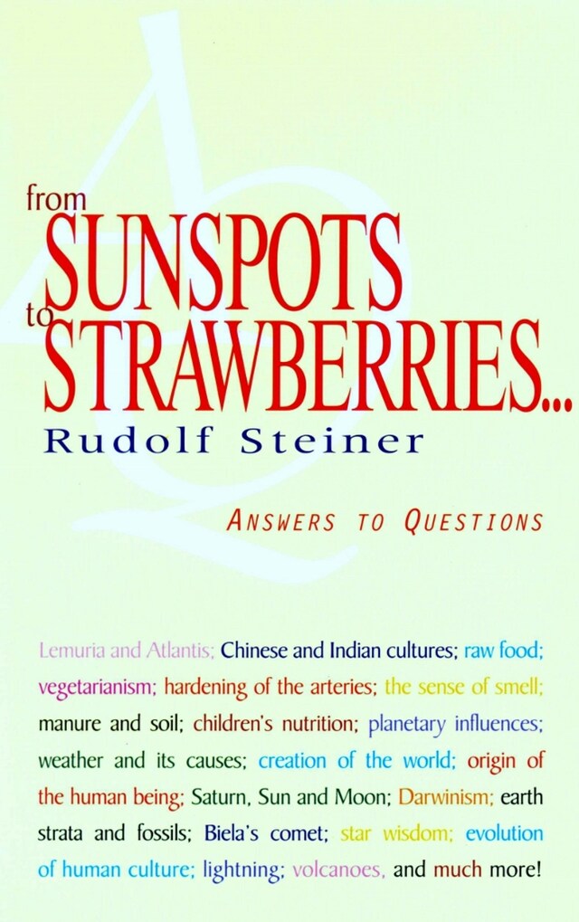 Book cover for From Sunspots to Strawberries