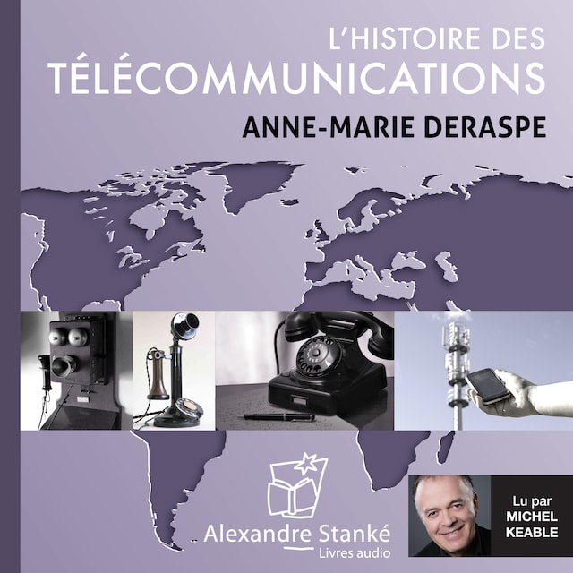 Book cover for L'histoire des télécommunications
