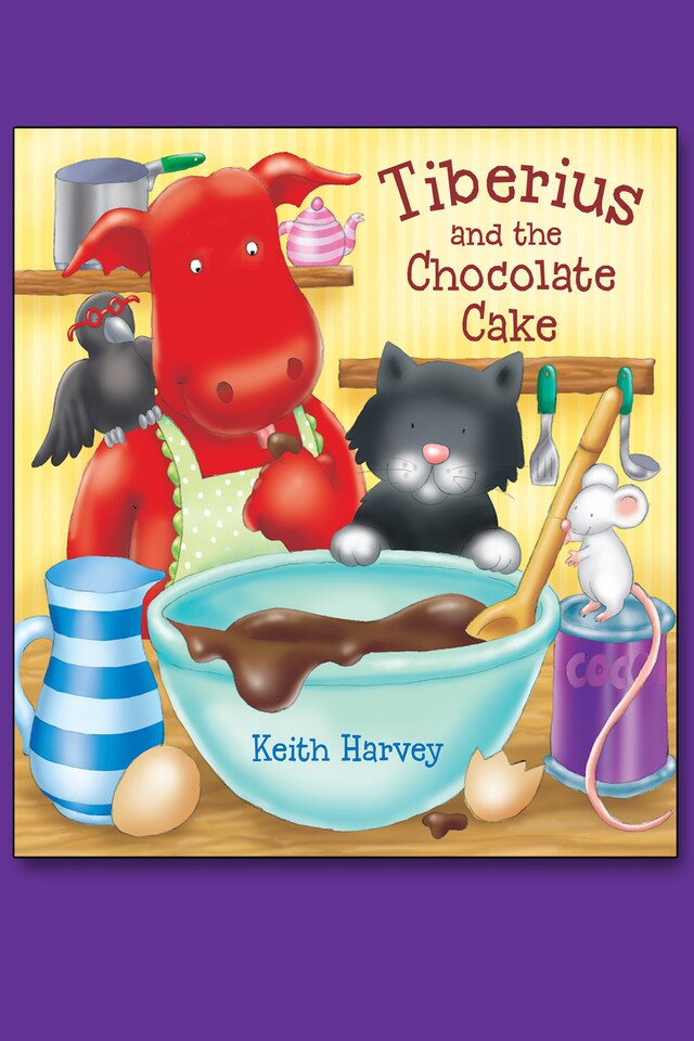 Book cover for Tiberius and the Chocolate Cake