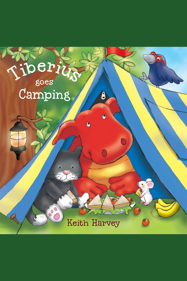 Buchcover für Tiberius Goes Camping